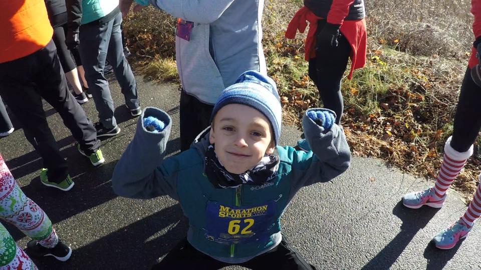 Fin Tiernan at the Teddy Bear Trot