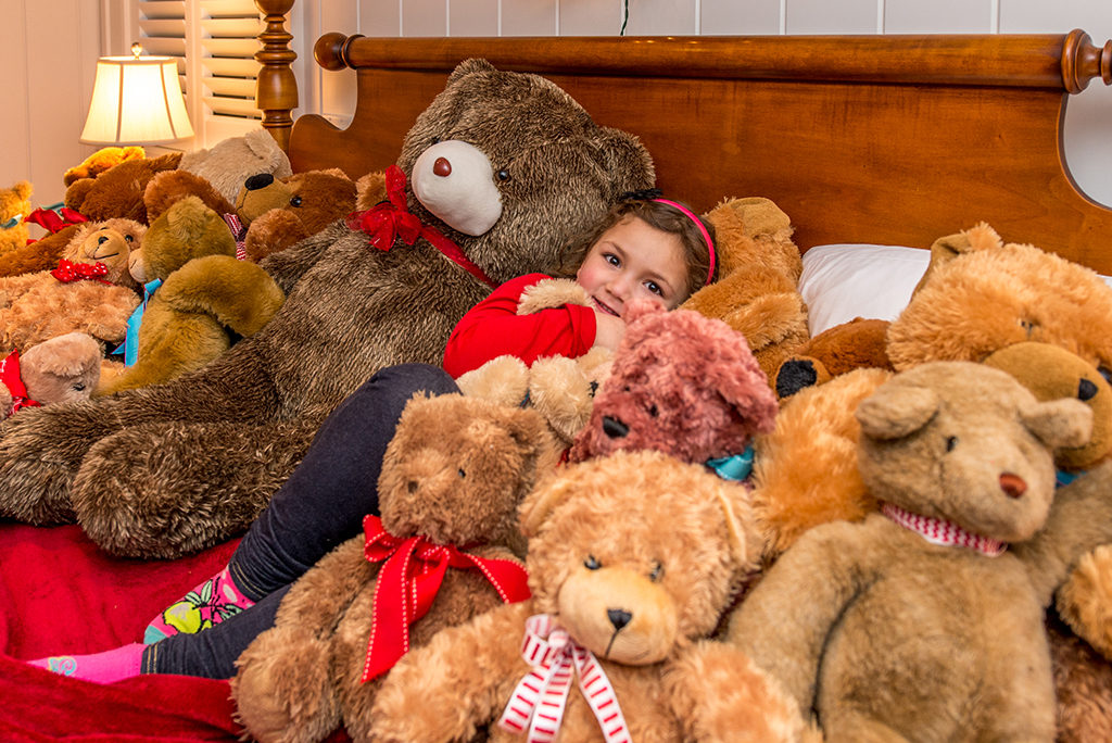 Walsh Family Donates Hundreds Of Bear To The Teddy Bear Suite