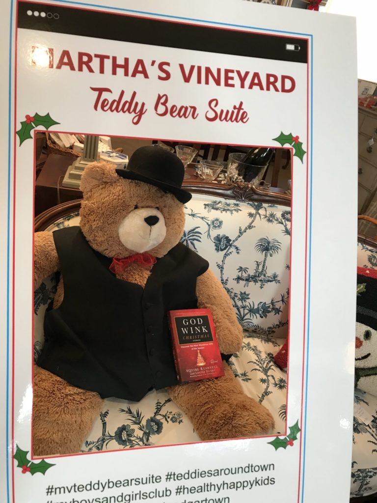 Teddies Around Town Joins Martha's Vineyard Teddy Bear Suite Fundraiser